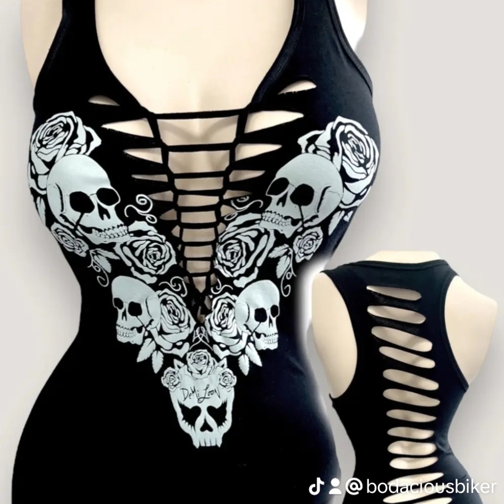 Multi Skull Tank Top